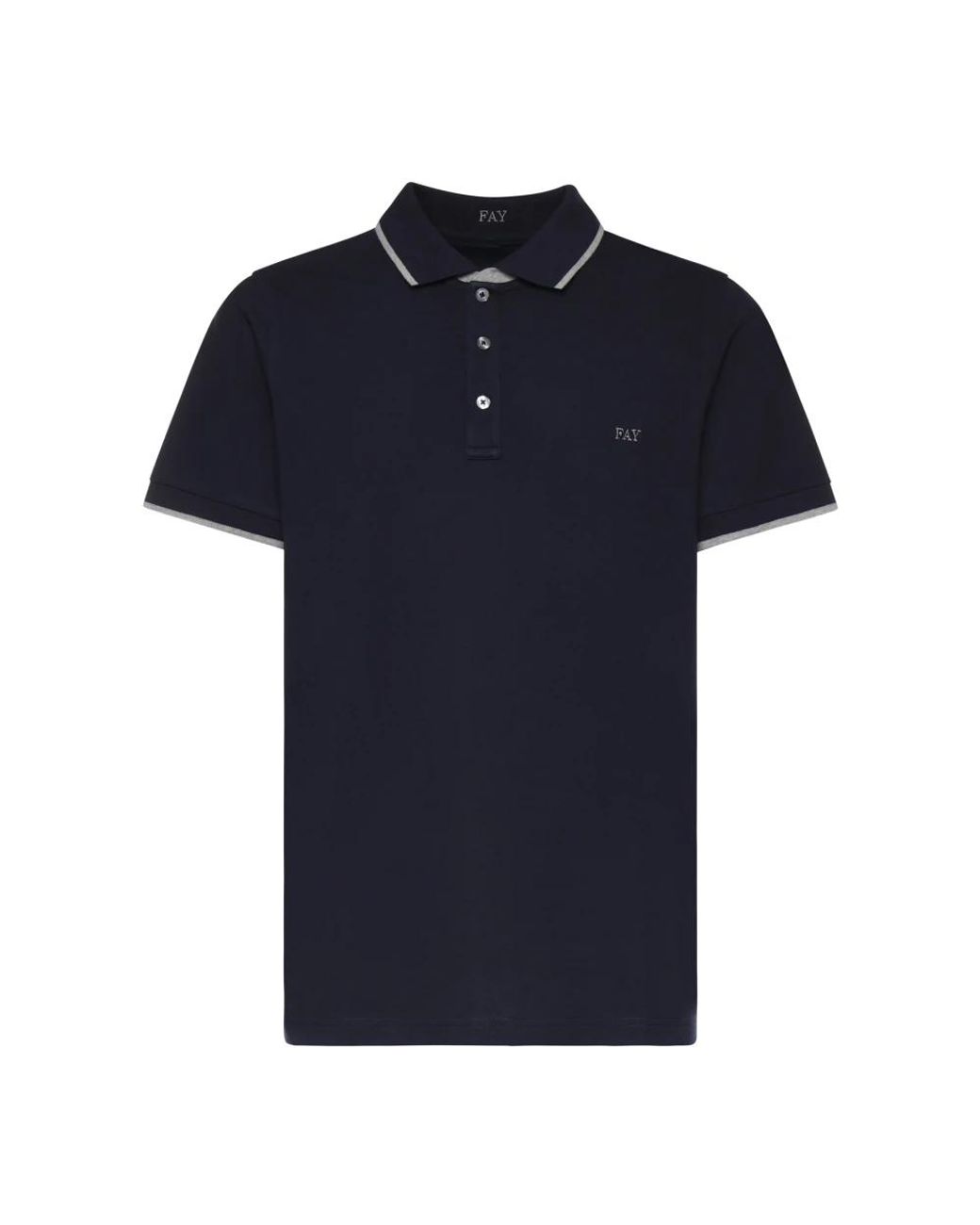 Fay Blue Polo Shirts for men