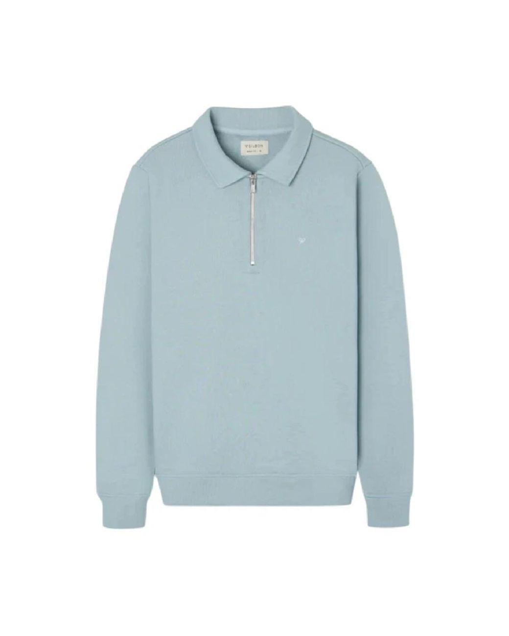 Silbon Blue Zip-Throughs for men