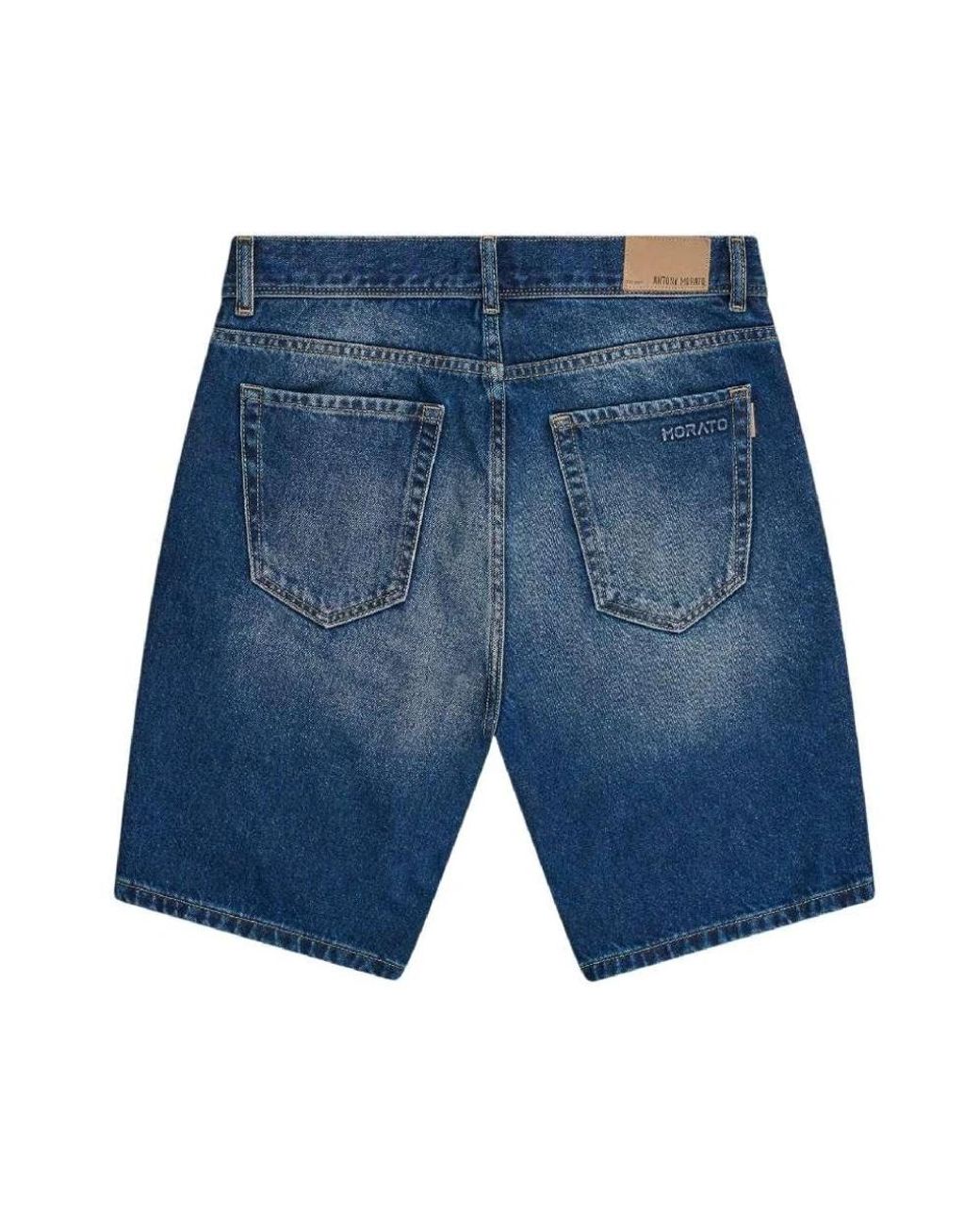Antony Morato Blue Denim Shorts for men