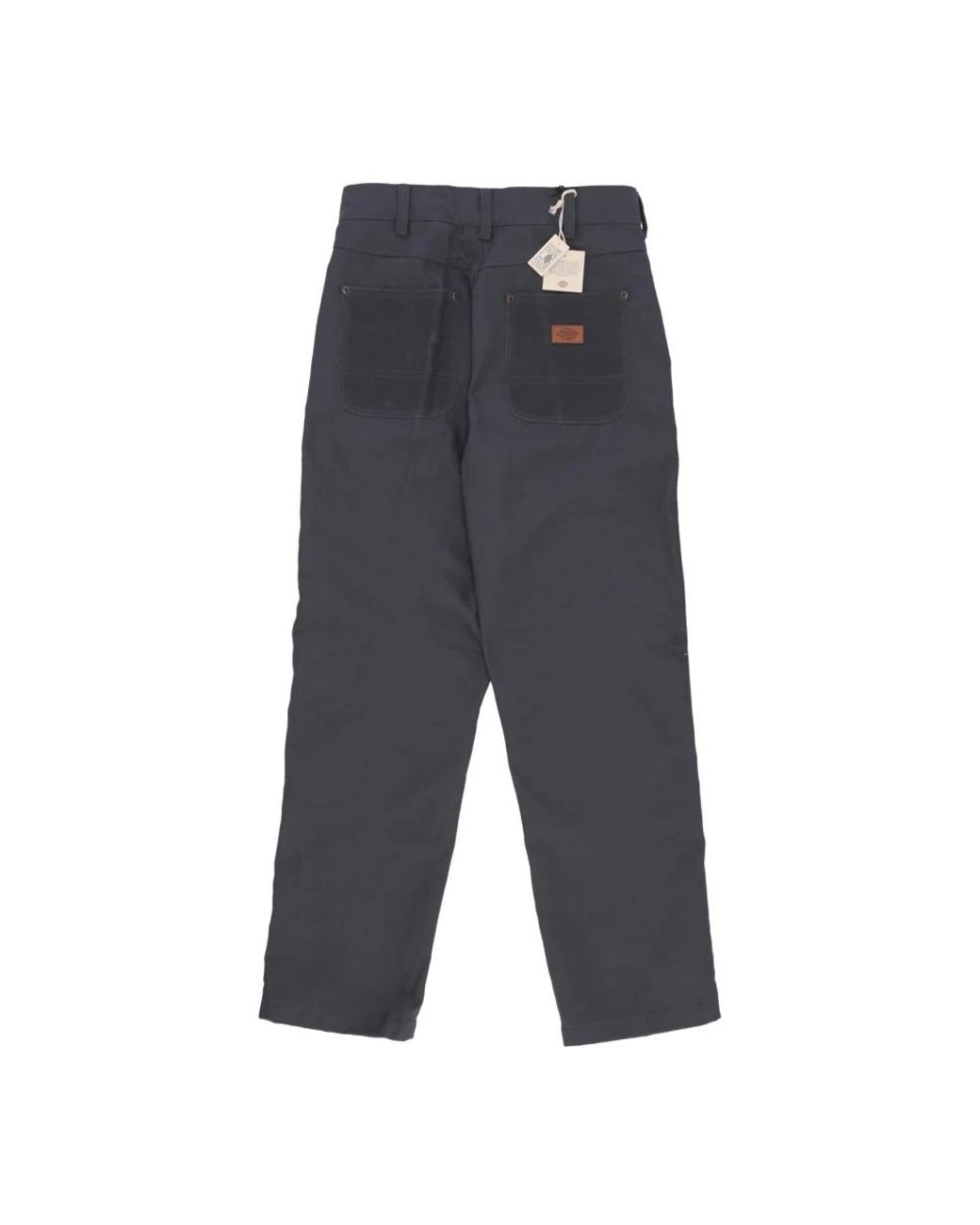 Dickies Gray Straight Trousers for men