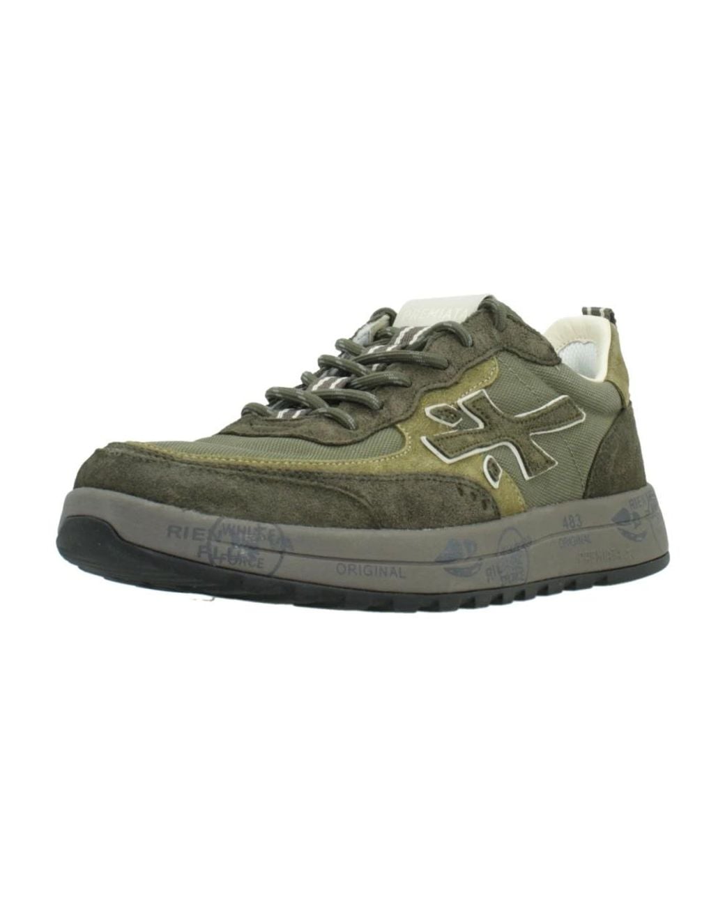 Premiata Green Sneakers for men