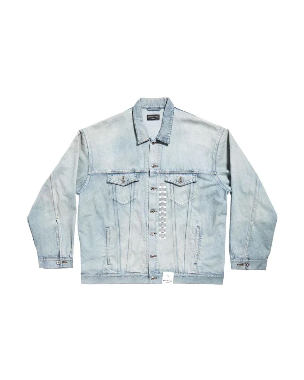 Balenciaga Blue Denim Jackets
