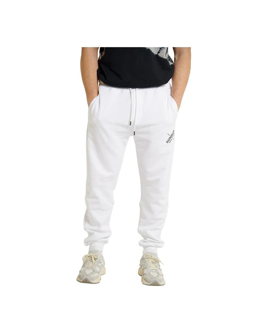 Dondup White Sweatpants for men