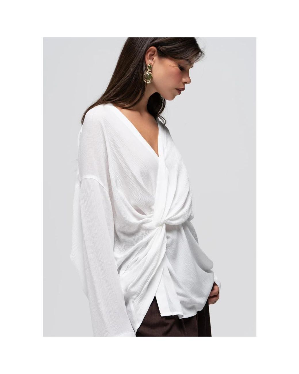 Blouses GUAJA. en coloris White