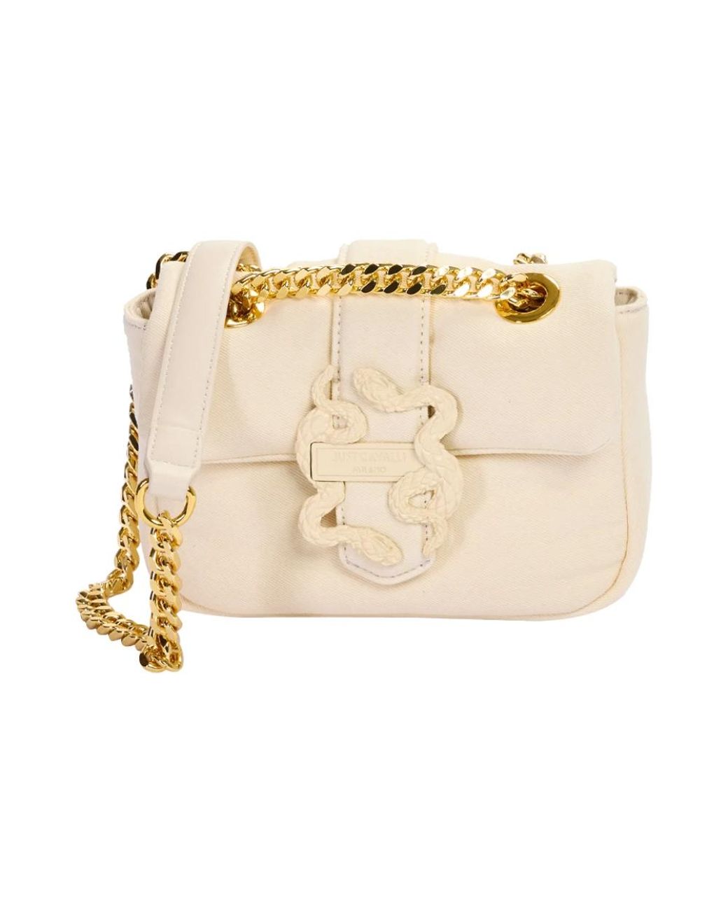 Just Cavalli Natural Cross Body Bags