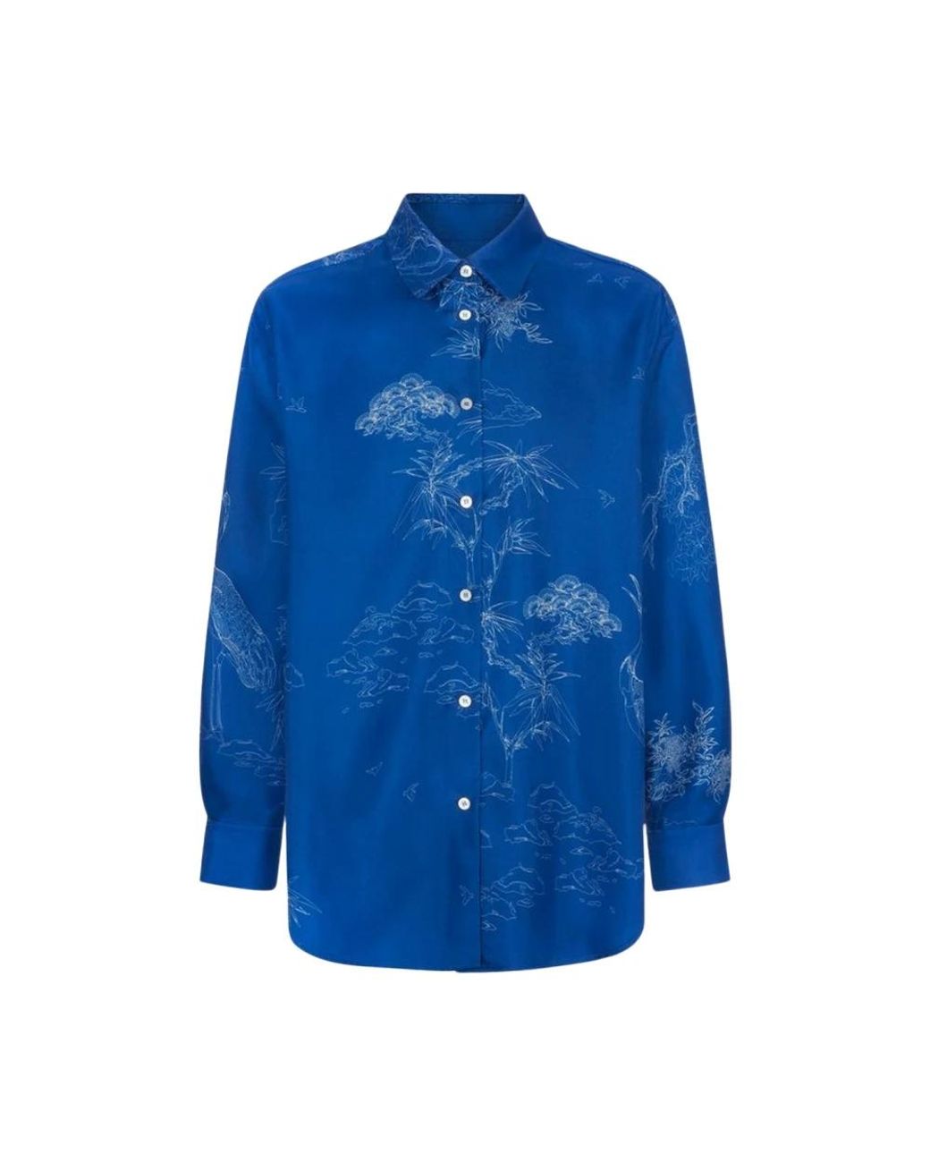 ACT N°1 Blue Casual Shirts for men