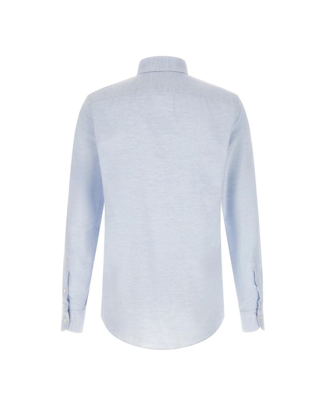 Borriello Blue Casual Shirts for men