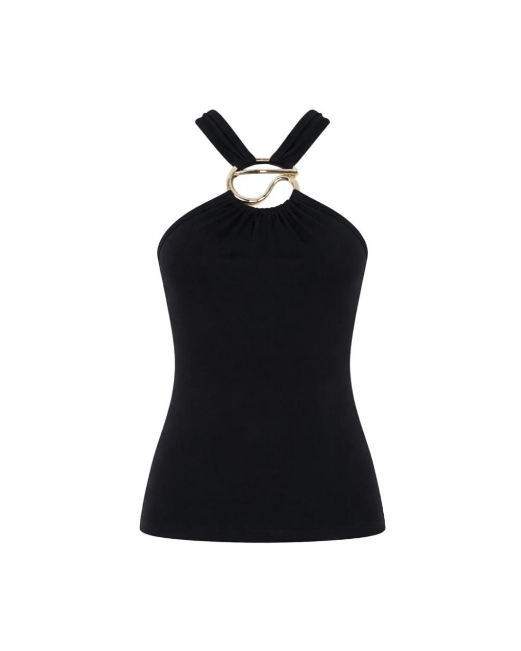 Coperni Black Sleeveless Tops