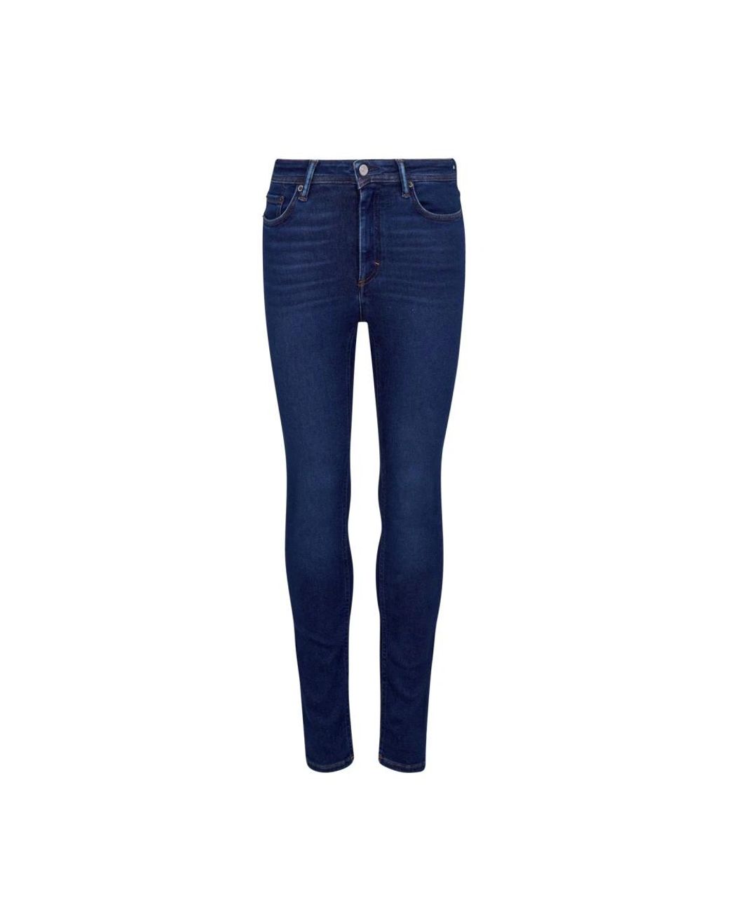 Acne Blue Skinny Jeans