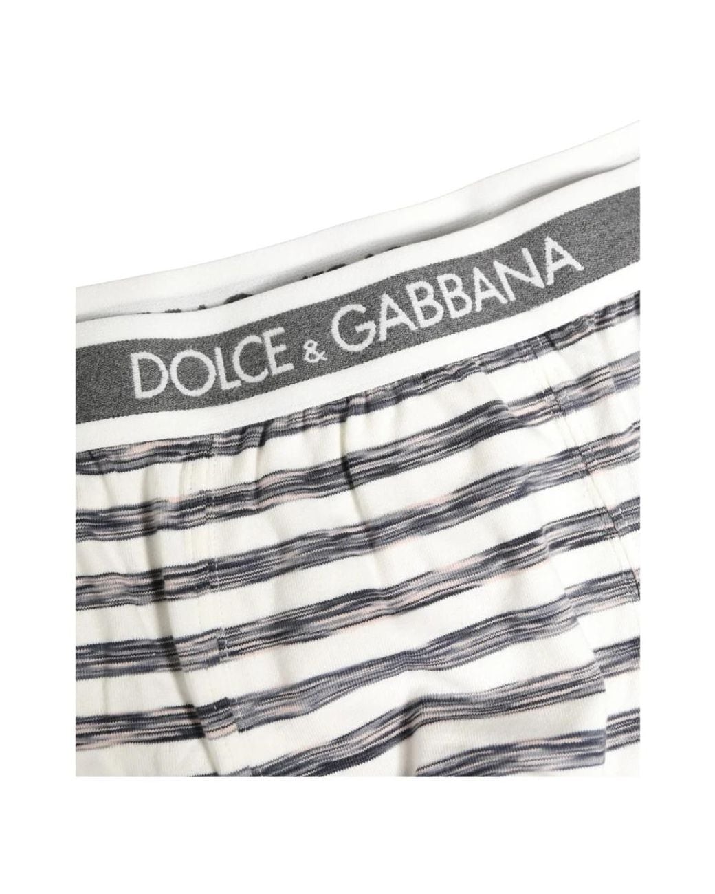 Dolce & Gabbana White Bottoms for men