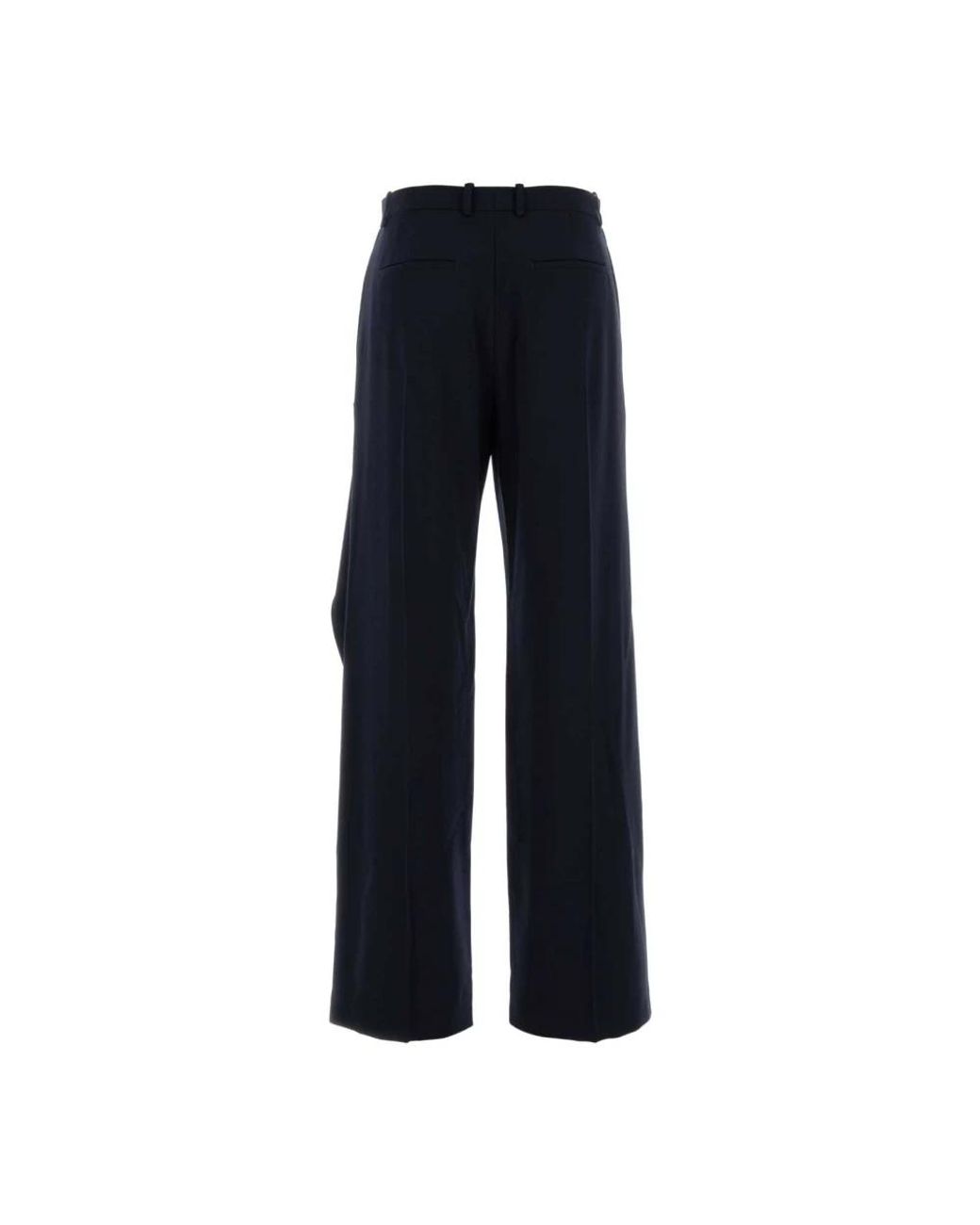Jil Sander Blue Wide Trousers