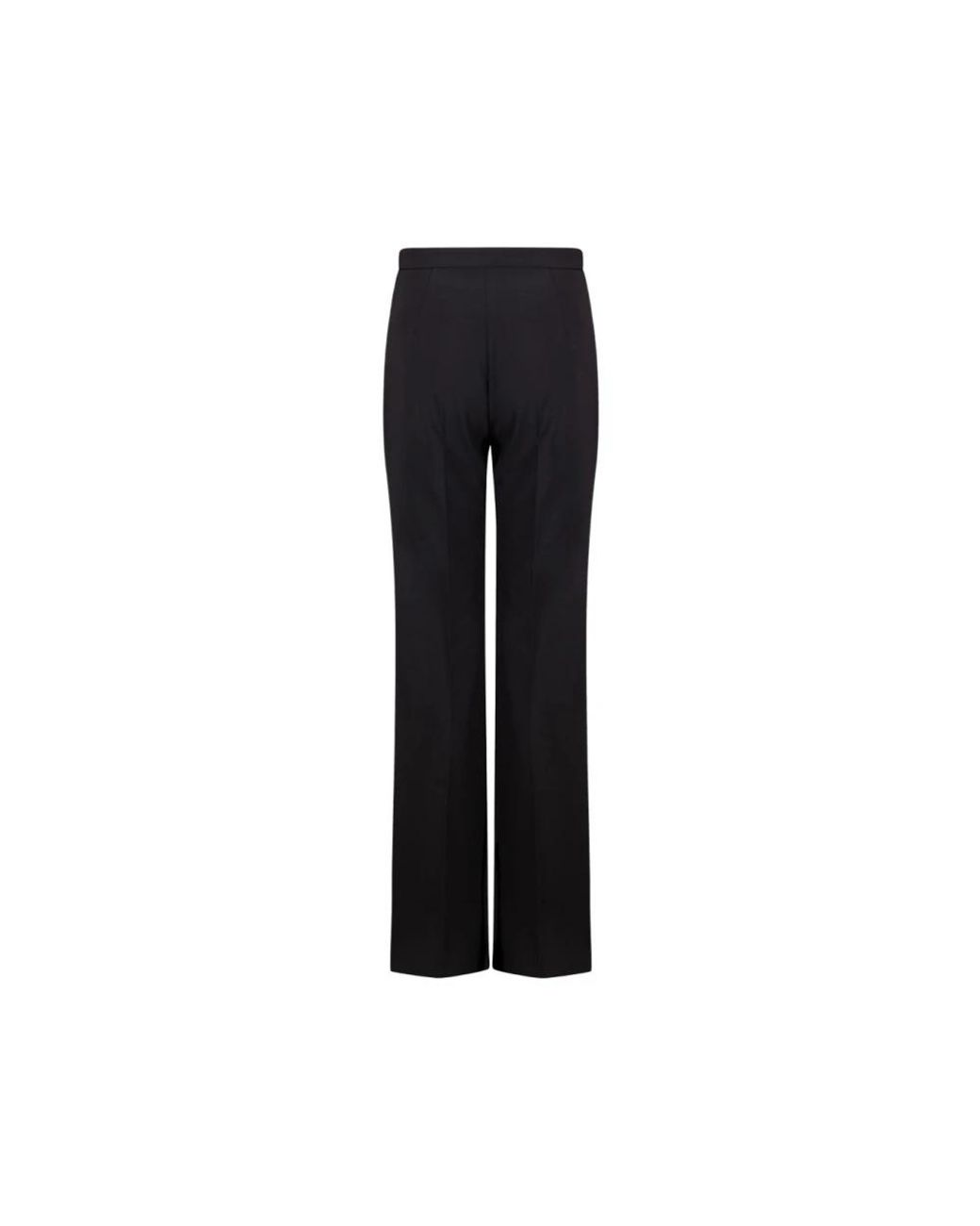 Elisabetta Franchi Black Straight Trousers