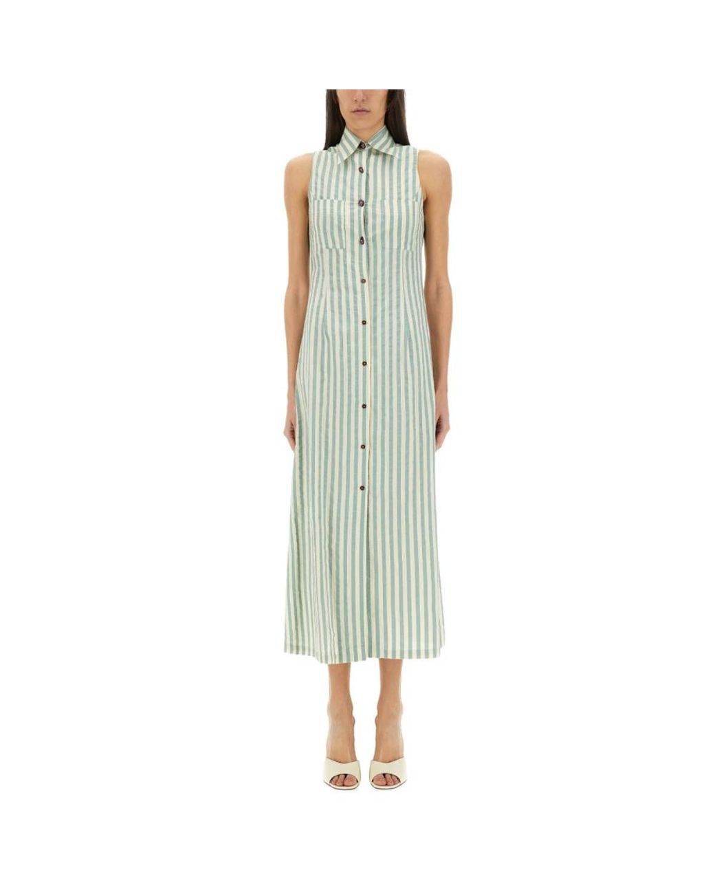 Alysi Green Shirt Dresses