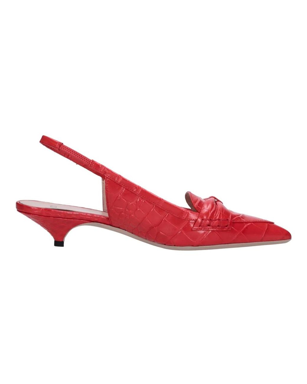 N°21 Red Mit Absatz Rot