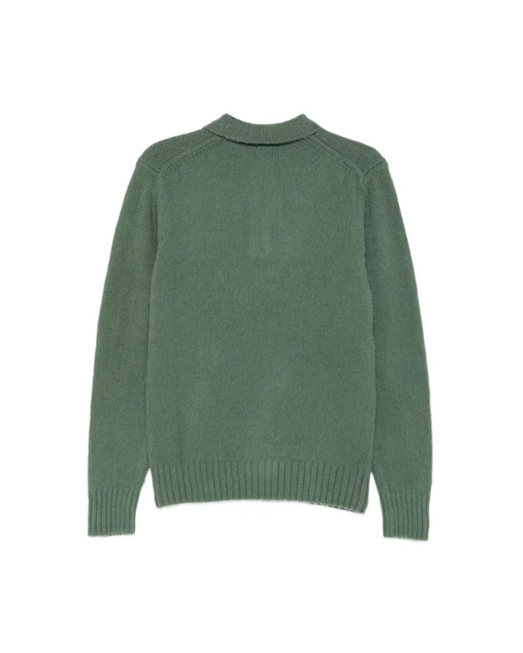 Aspesi Green Polo Shirts for men