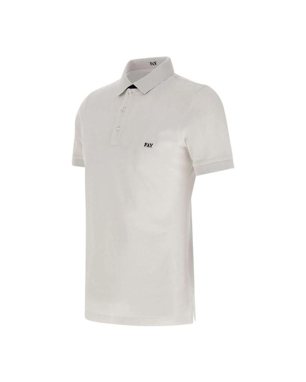 Polo Shirts di Fay in White da Uomo