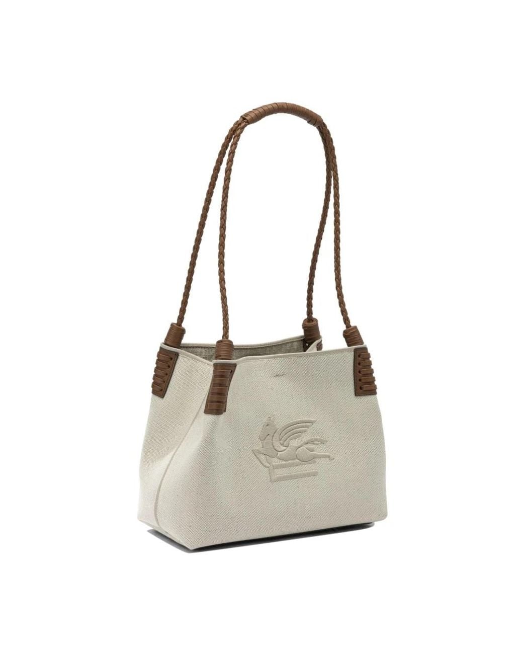 Etro Natural Shopping Bags