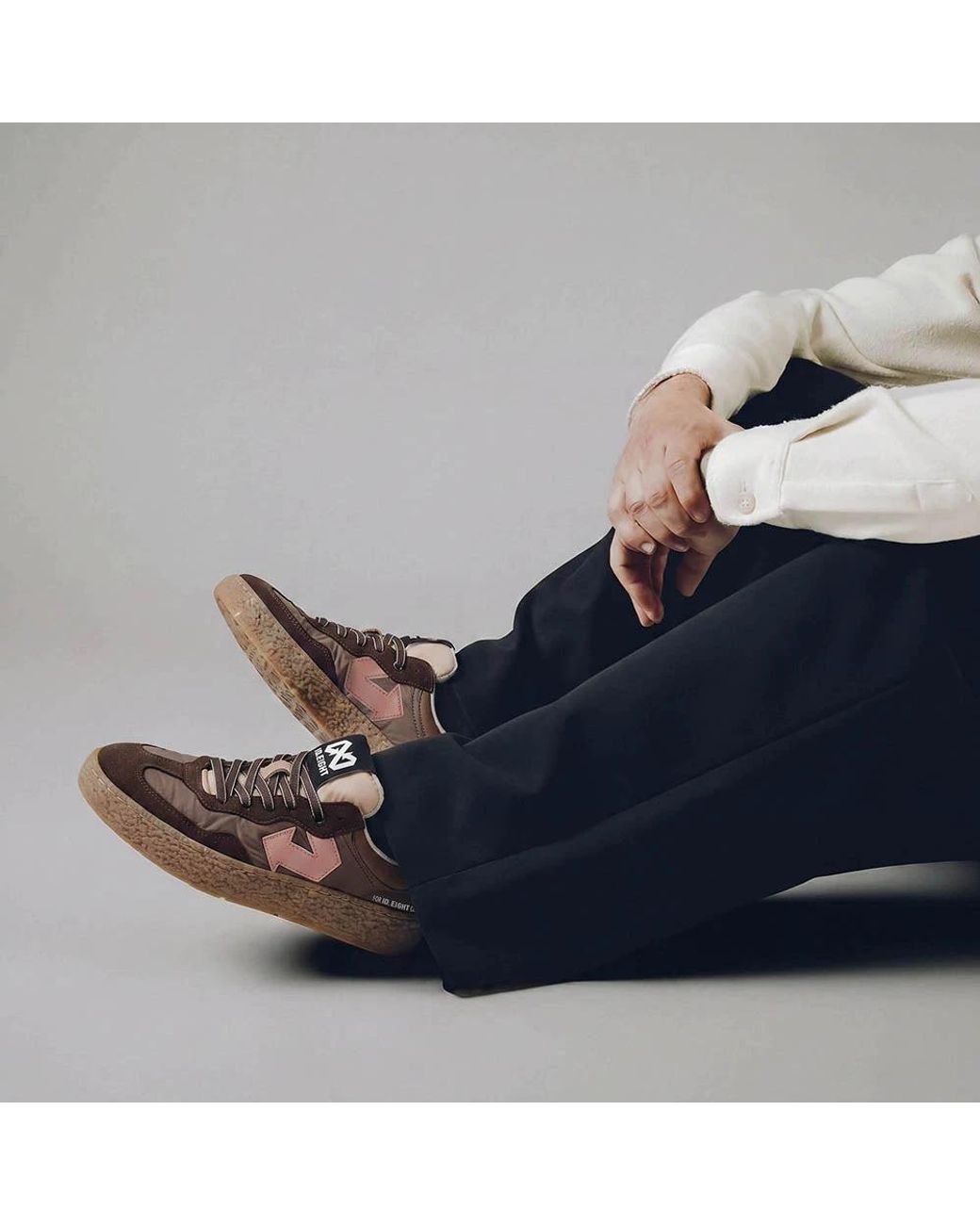 ID EIGHT Brown Uriduri Sneaker