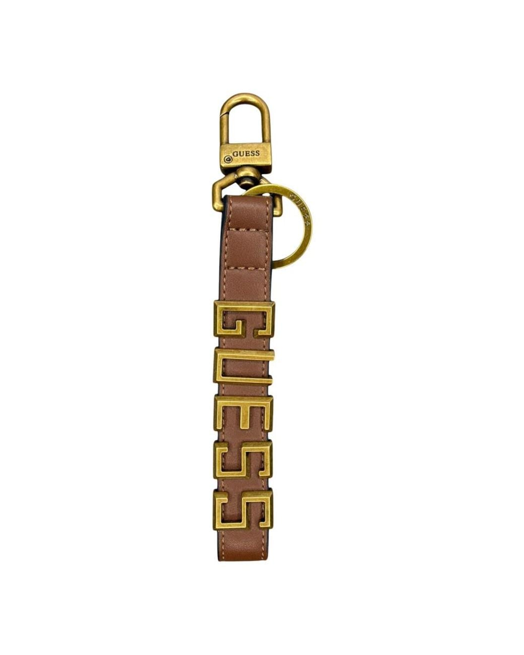 Guess Metallic Keychains for men