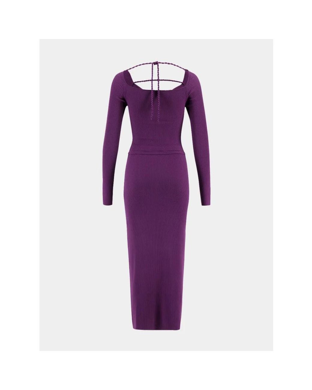 Altuzarra Purple Knitted Dresses