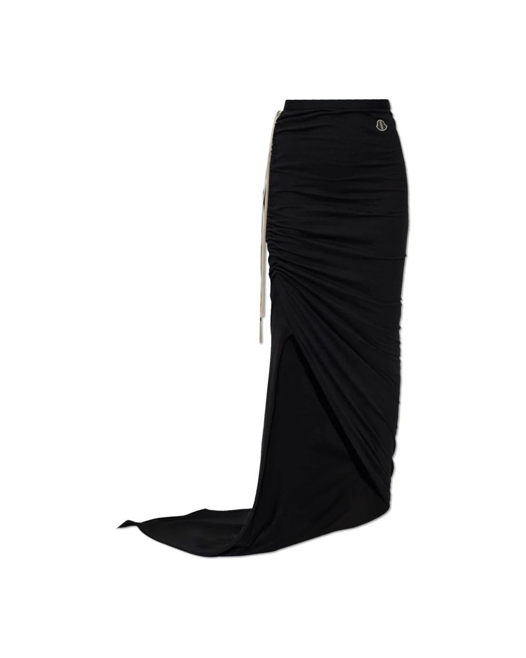 Rick Owens Rokken ,Zwart ,Katoen Gebreide Verstelbare Rok in het Black