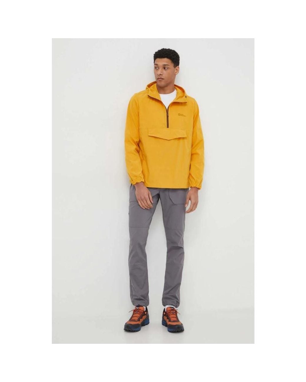 Wind Jackets di Jack Wolfskin in Metallic da Uomo