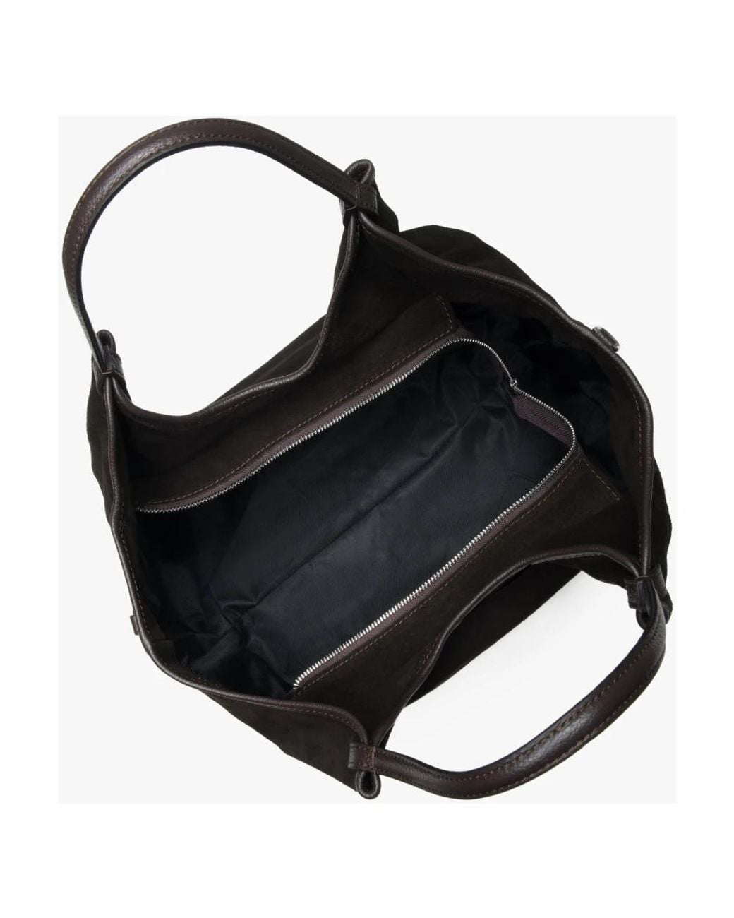 ESTRO Black Shopper Bag