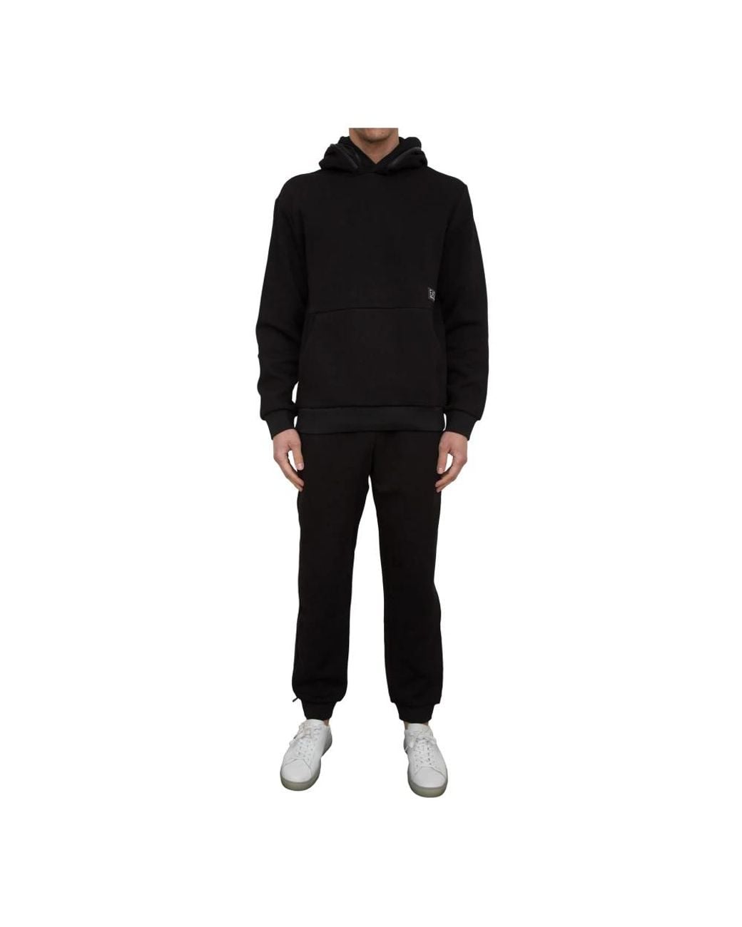 EA7 Black Sweatpants for men