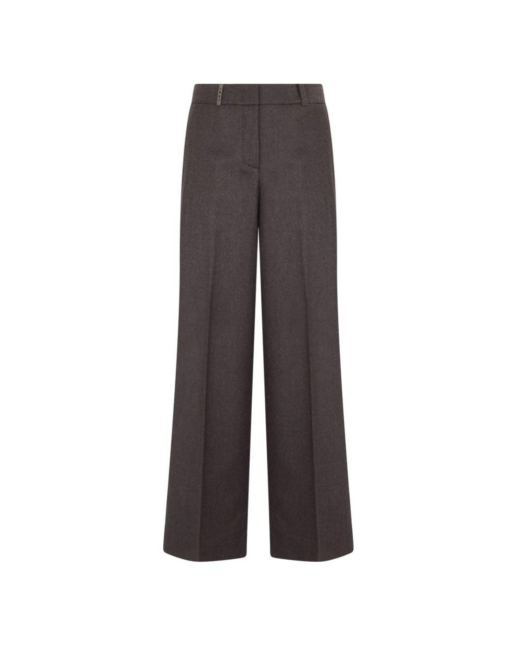 Peserico Loose Pants in het Gray