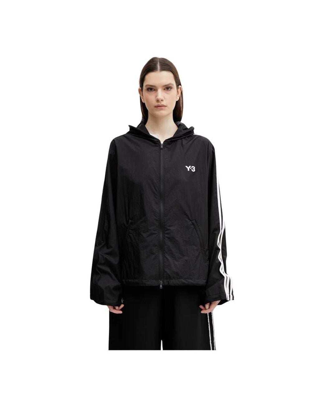 Zip-Throughs Y-3 en coloris Black