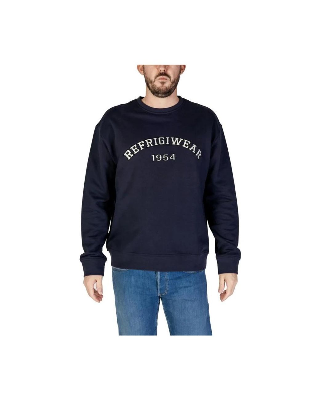 Refrigiwear Blue Sweatshirts for men