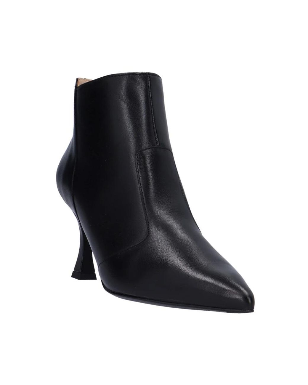 Nero Giardini Black Heeled Boots