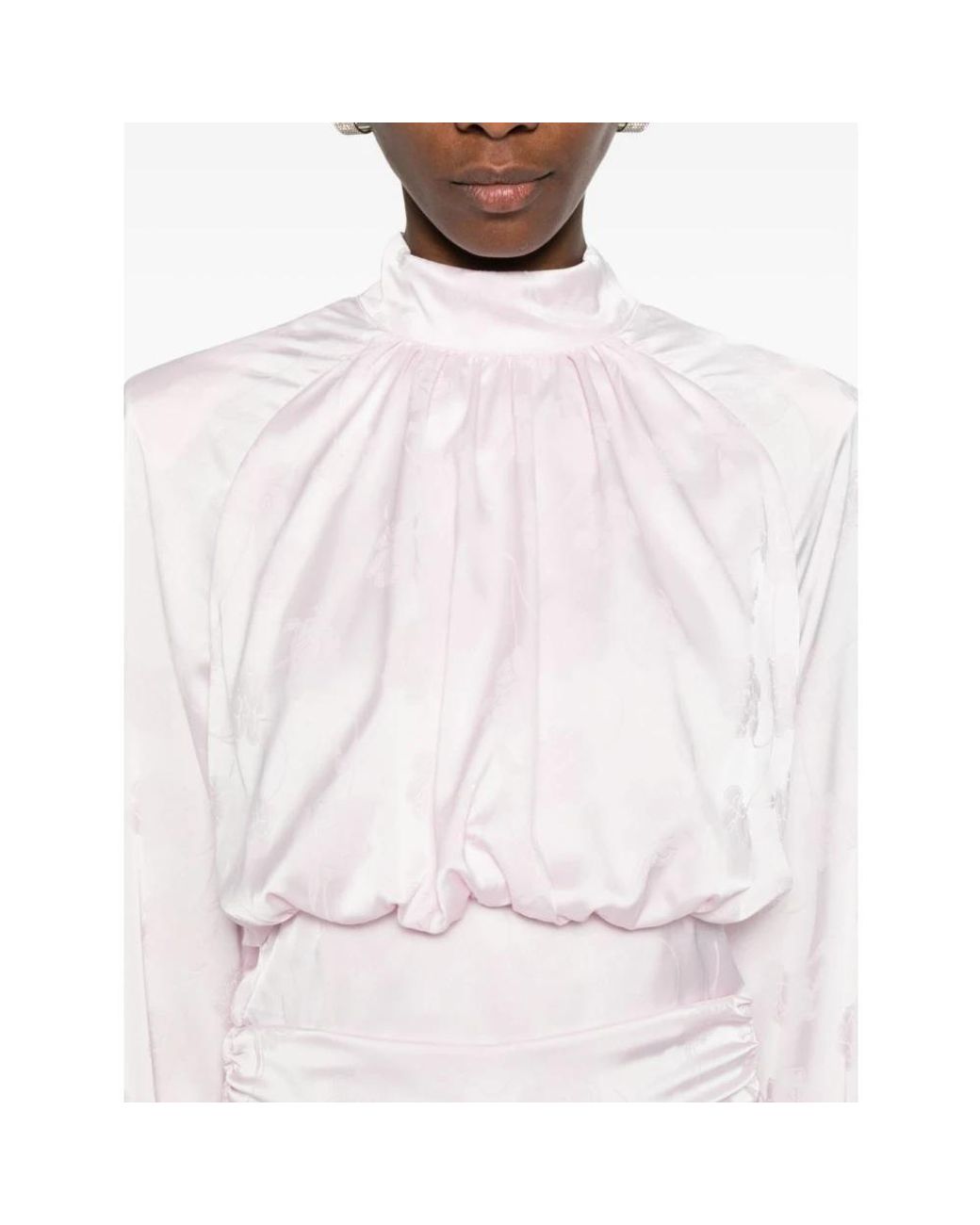 ROTATE BIRGER CHRISTENSEN Pink Long Sleeve Tops