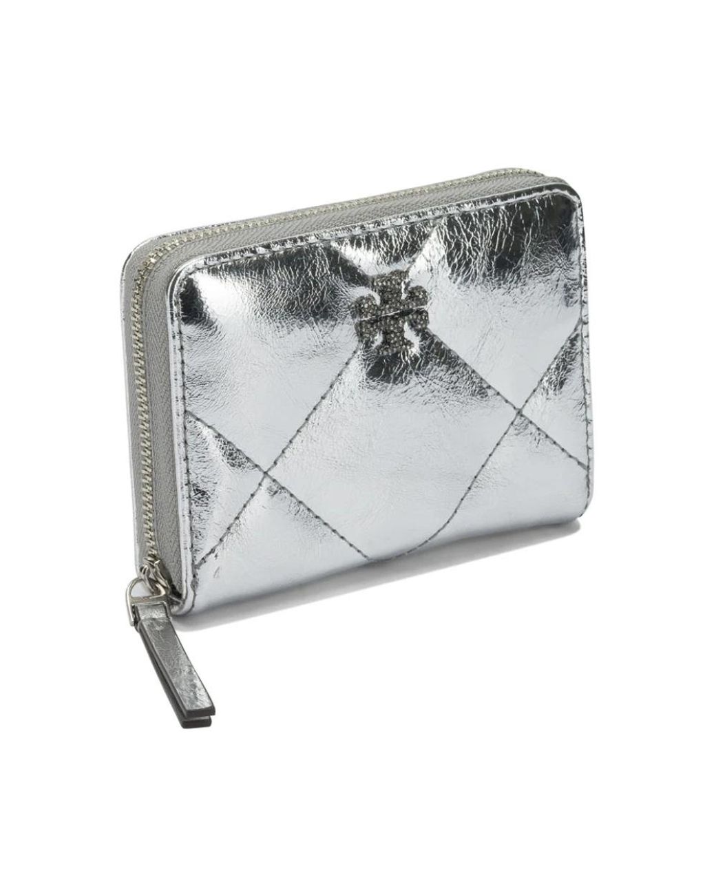 Wallets & Cardholders Tory Burch en coloris Metallic