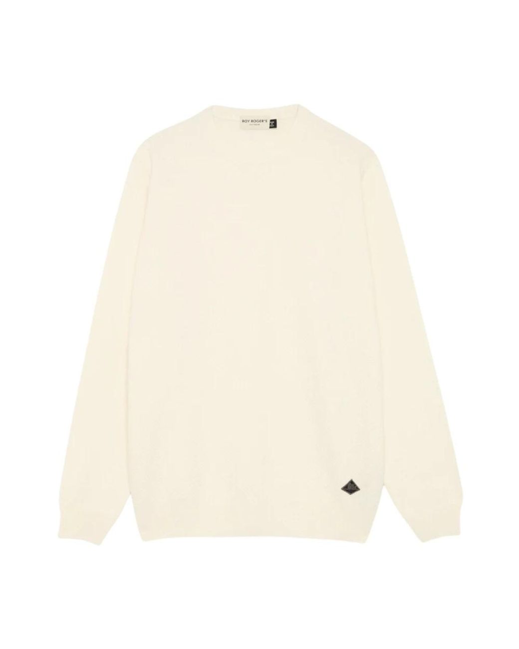 Roy Rogers Natural Round-Neck Knitwear for men