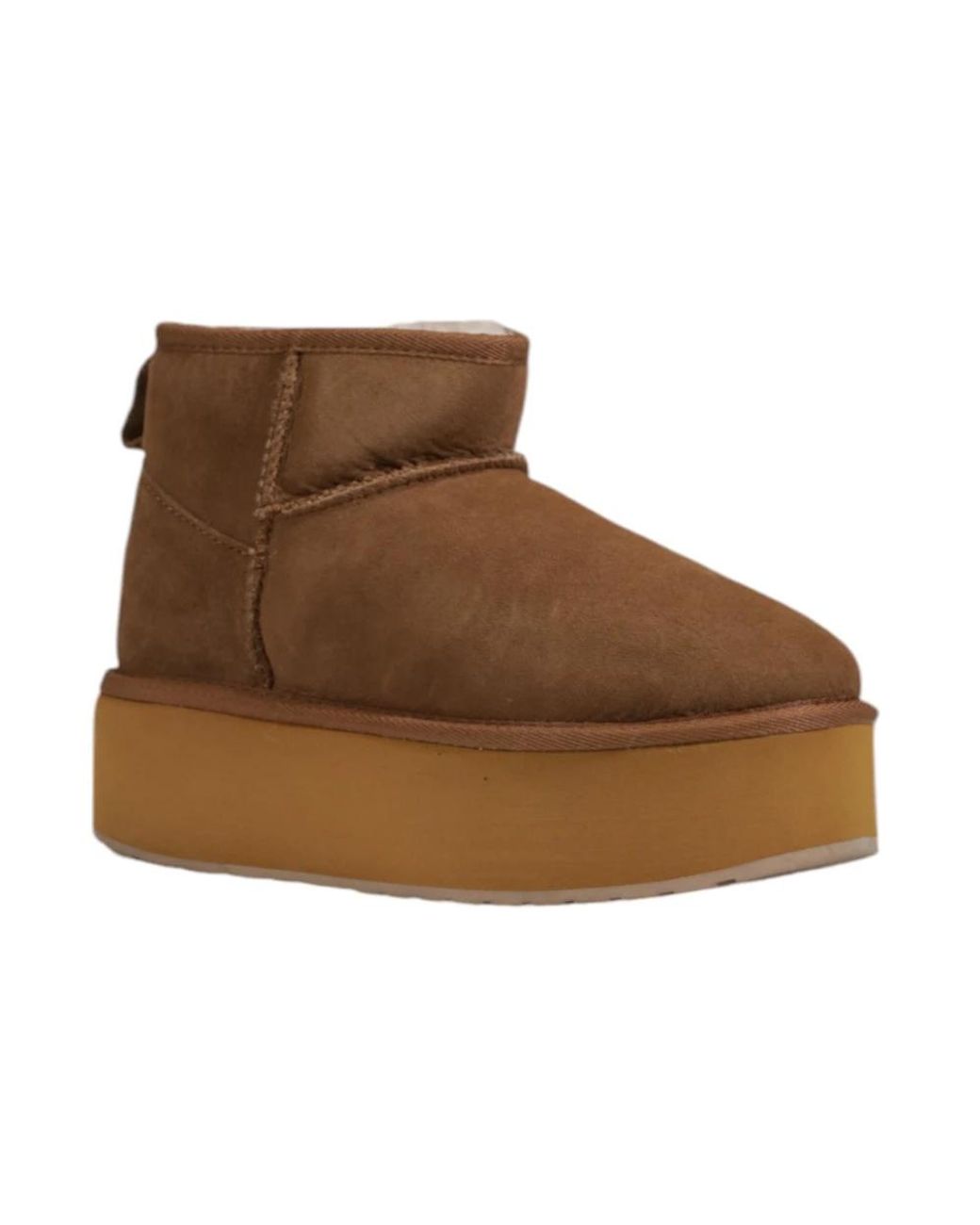 EMU Brown Micro flatform schuhe