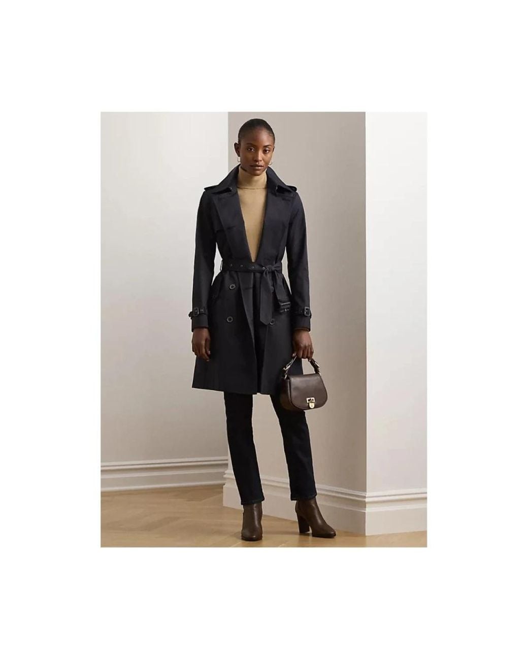 Ralph Lauren Black Trench Coats