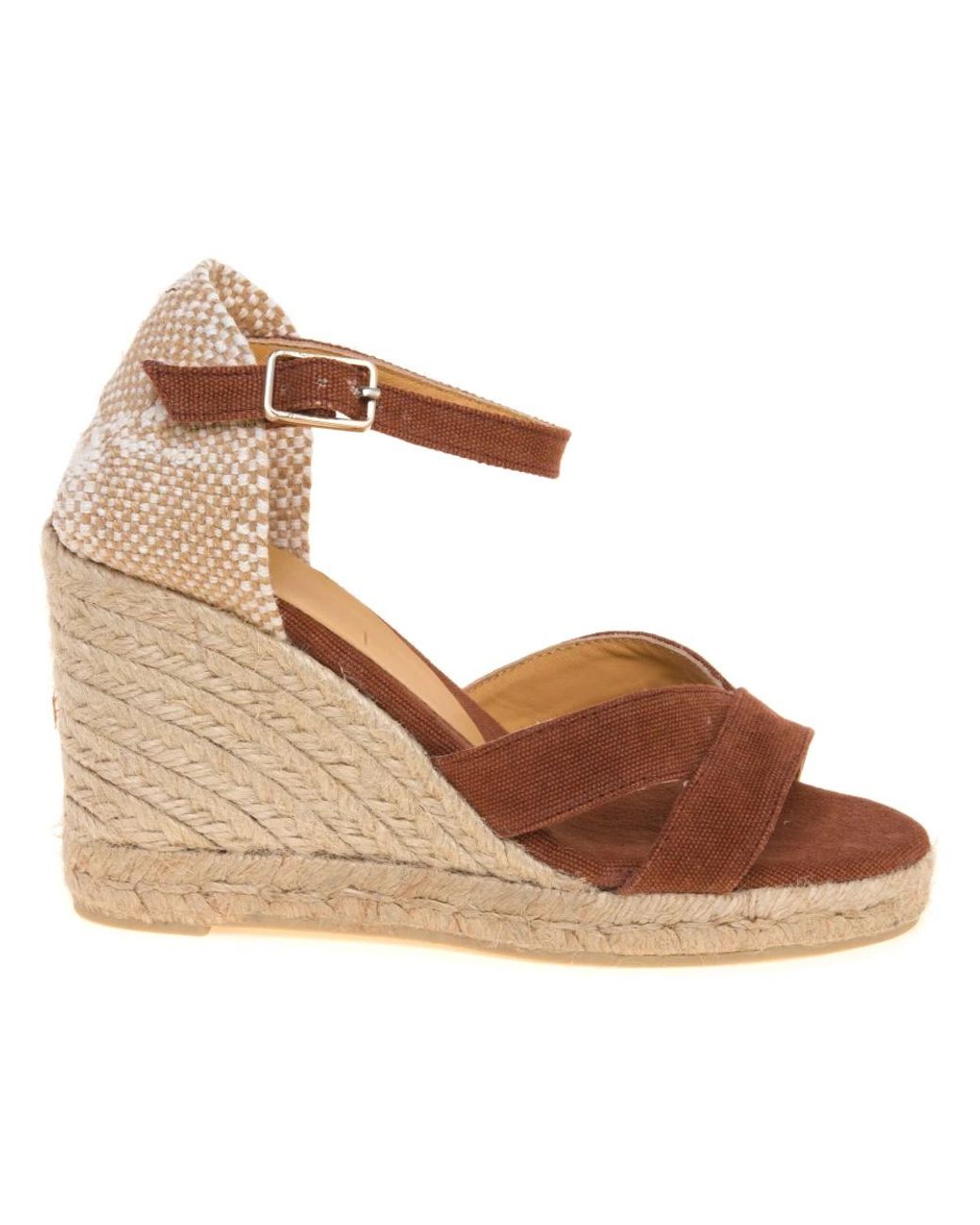 Castaner Brown Wedges