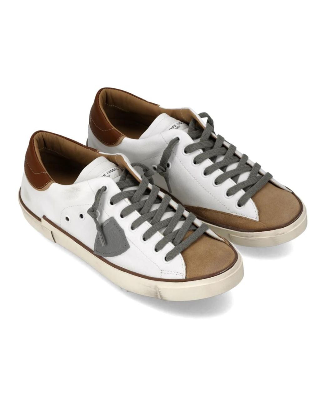 Philippe Model White Sneakers for men