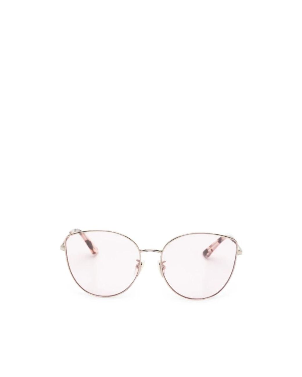 McQueen White Sunglasses