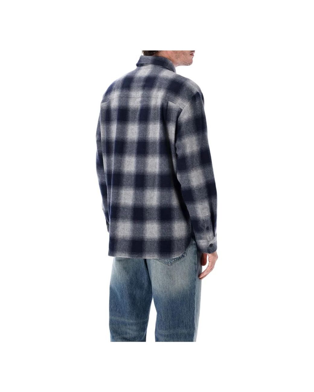 A.P.C. Blue Casual Shirts for men