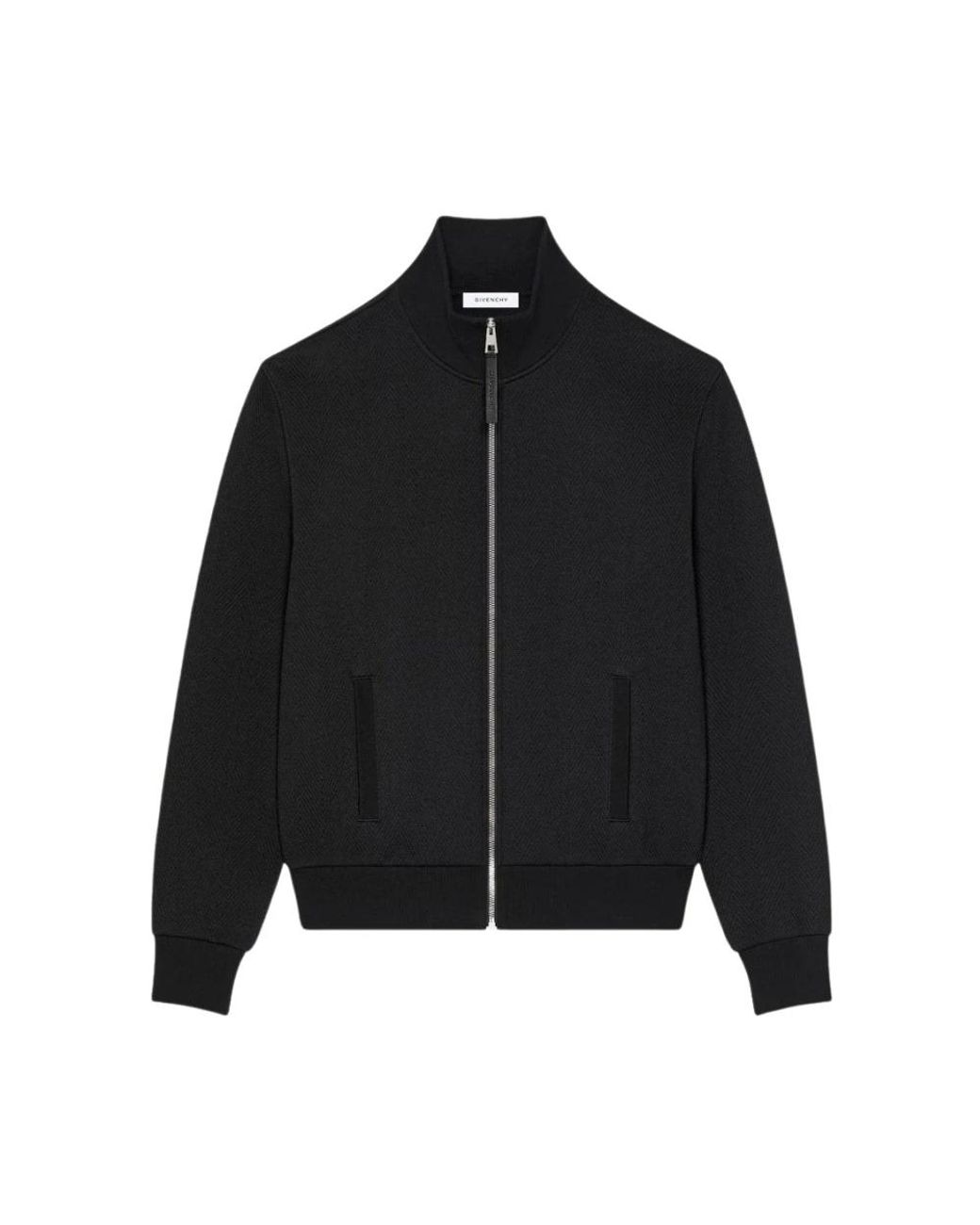Givenchy Black Zip-Throughs for men