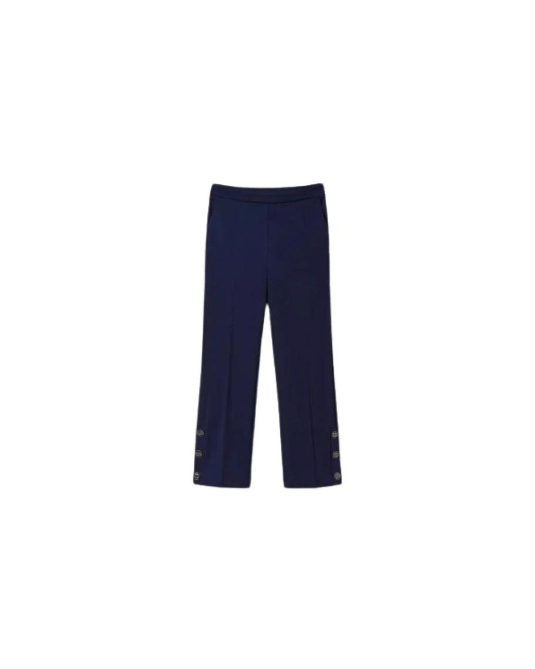 Twinset Blue Straight Trousers