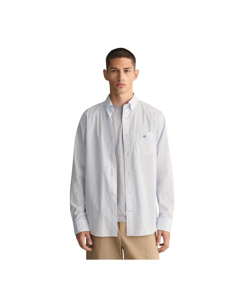 Gant Blue Casual Shirts for men