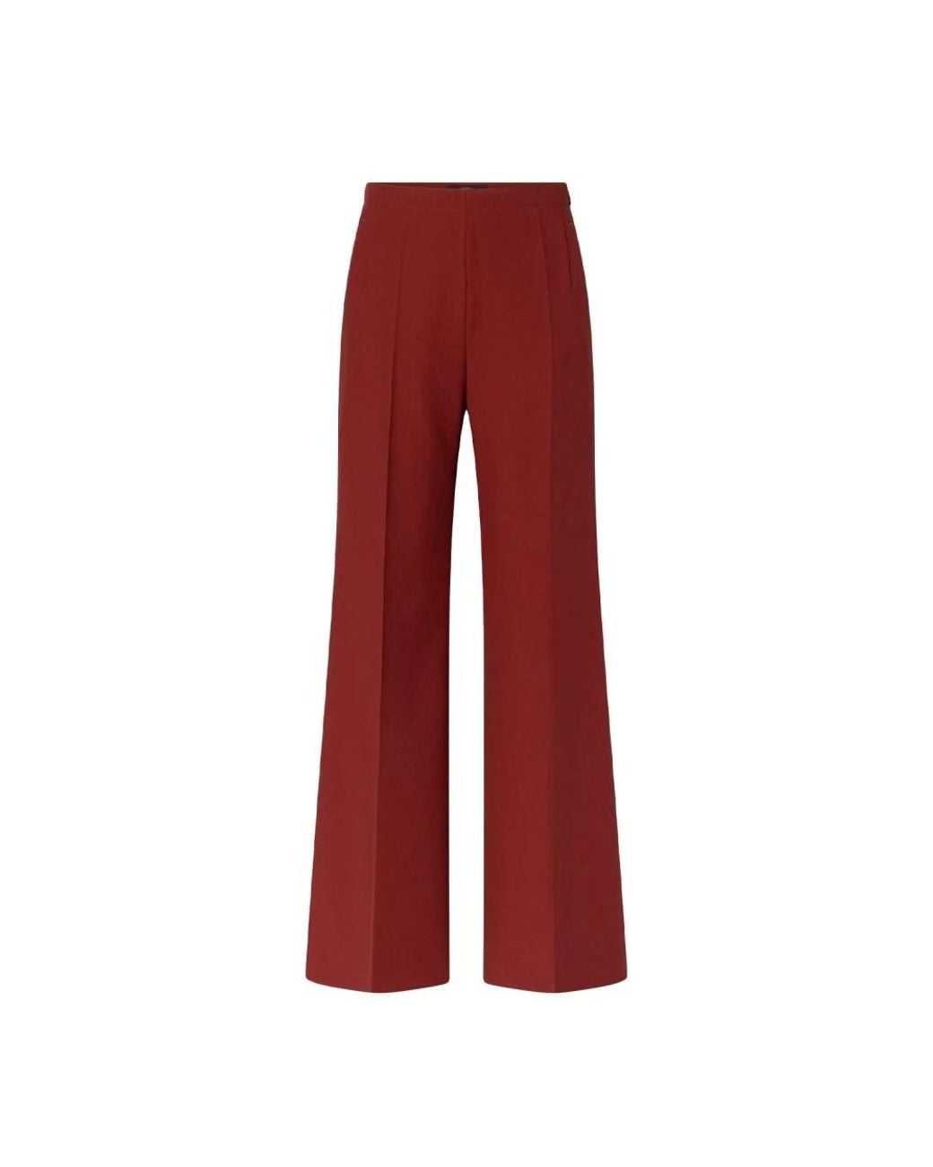 Windsor. Red Wide Trousers
