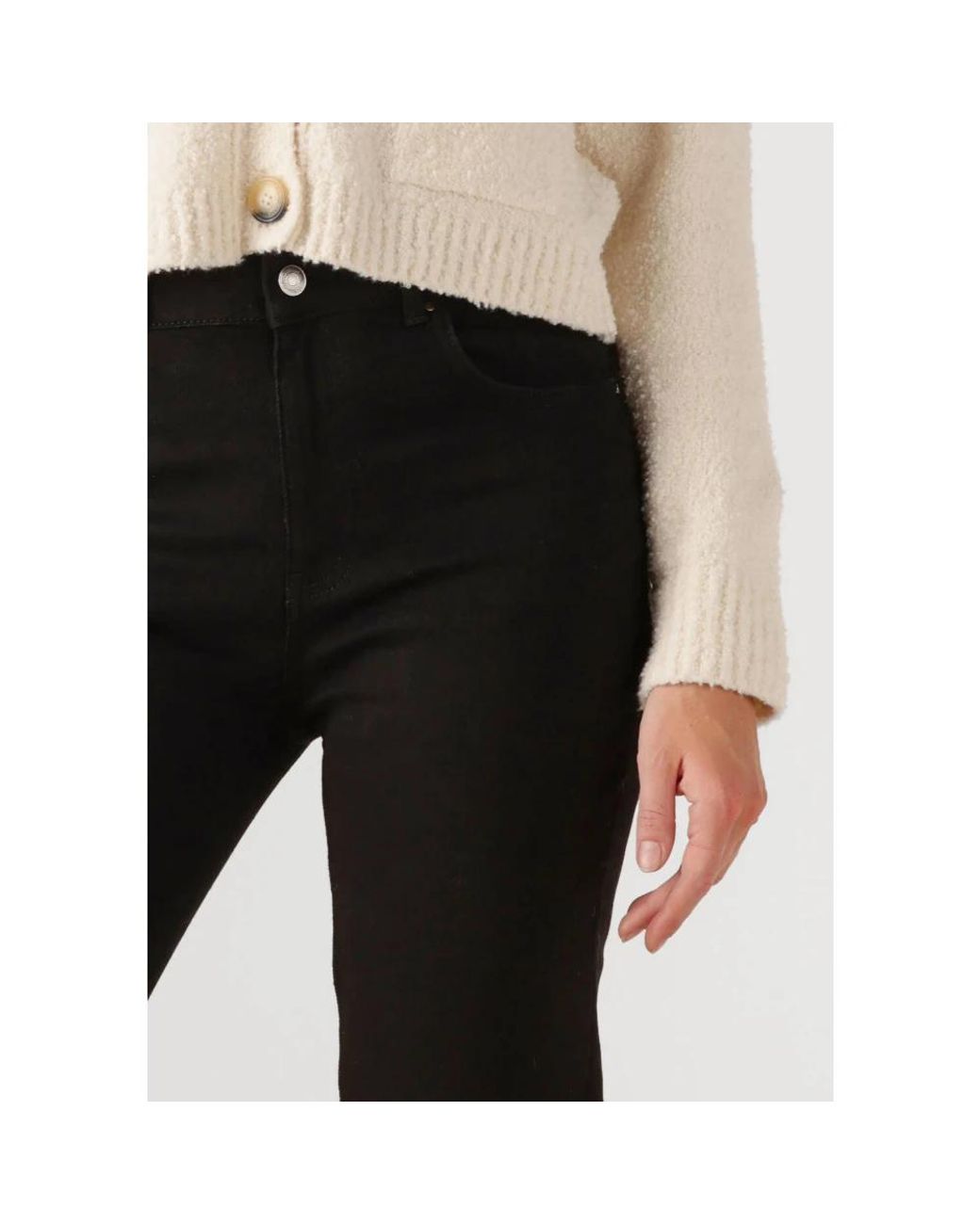 Vanessa Bruno Boot-Cut Jeans in het Black