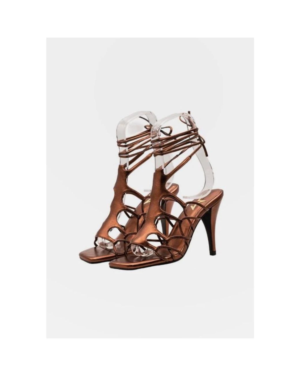 Marc Ellis Black High Heel Sandals