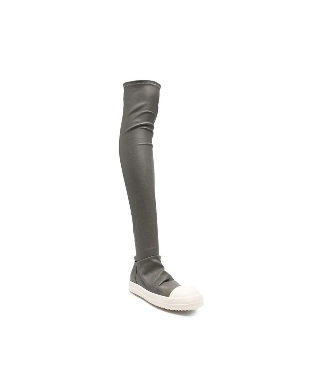 Rick Owens Black Over-Knee Boots