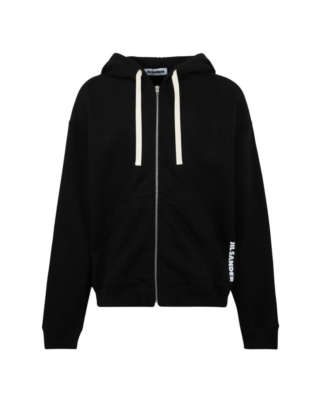 Jil Sander Black Zip-Throughs for men