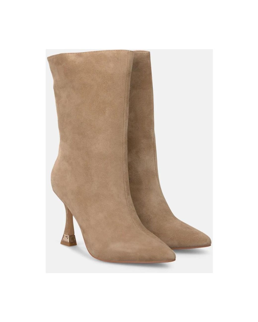 Alma En Pena. Brown Heeled Boots